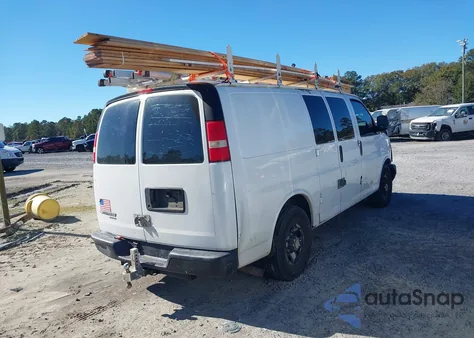 2013 Chevrolet Express Work Van from USA, damaged, VIN 1GCZGTCG9D1101549
